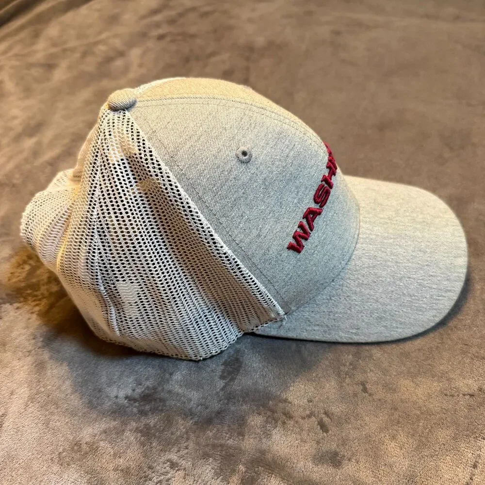 47 Brand Washington Football team grey snapback trucker hat - One Size